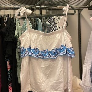 Lily Pulitzer Shoulder Tie Tank